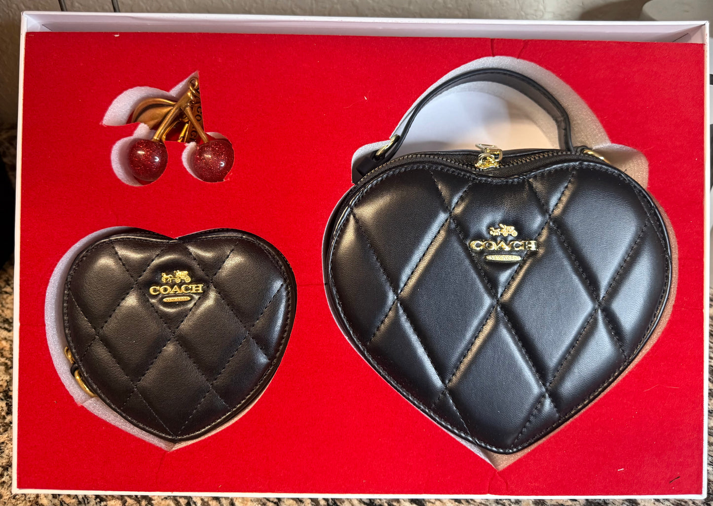 Coach Heart Bag