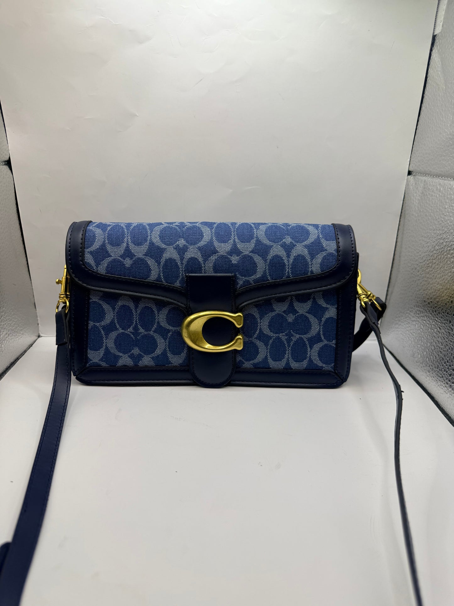 Denim Coach Tabby Handbag