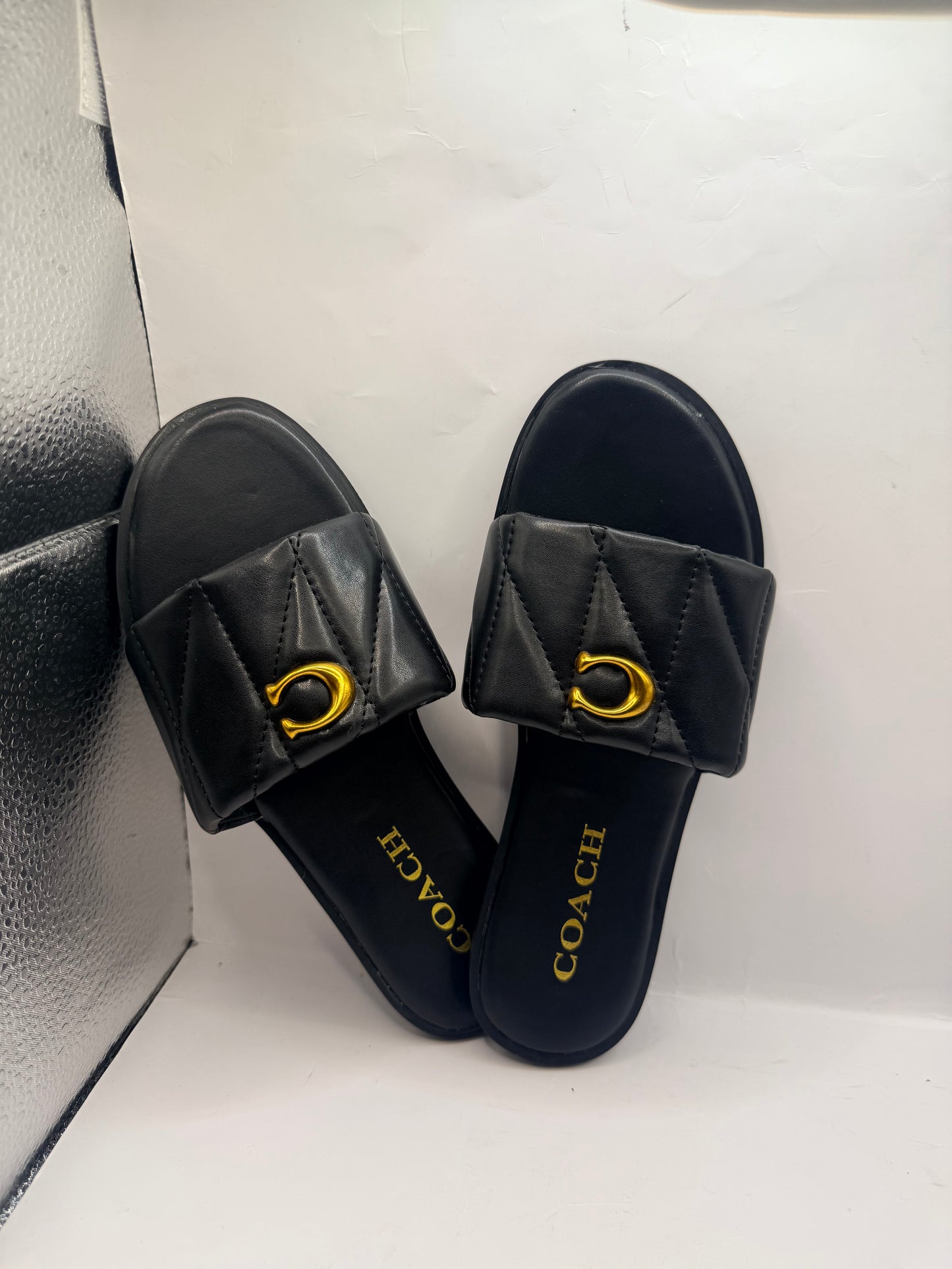 Black Coach Slides