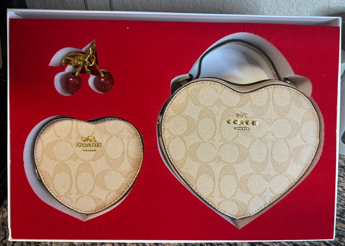 Coach Heart Bag