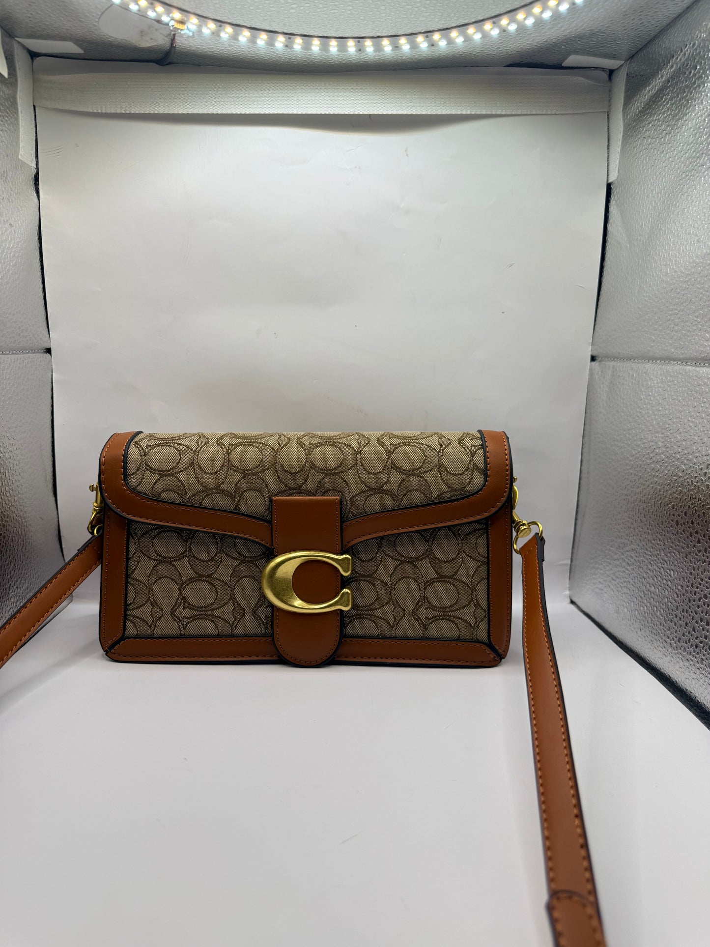 Brown Tabby Handbag