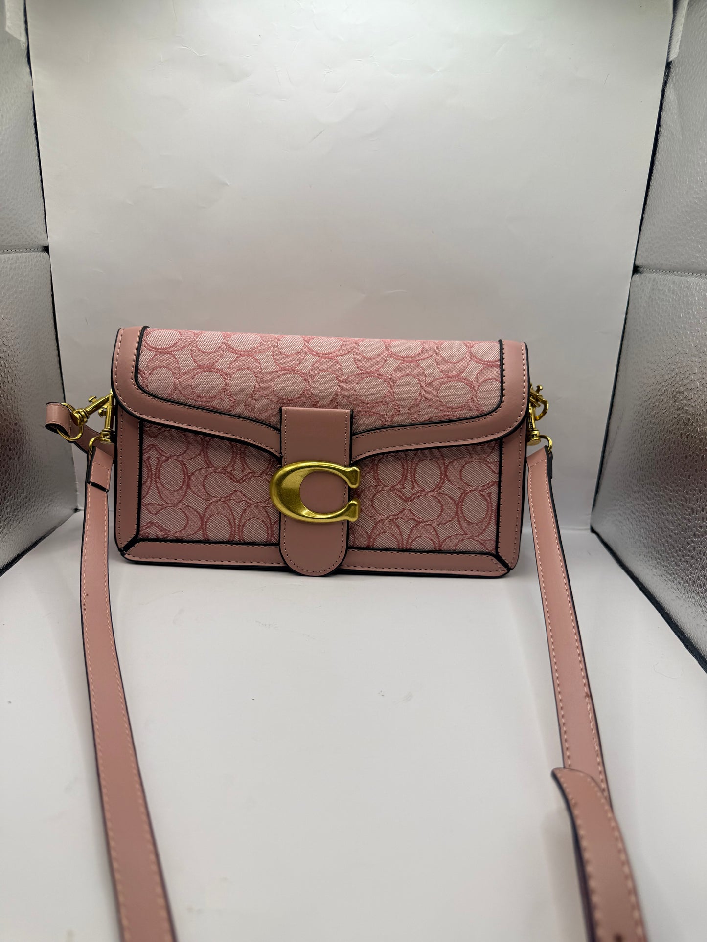 Pink Coach Tabby Handbag