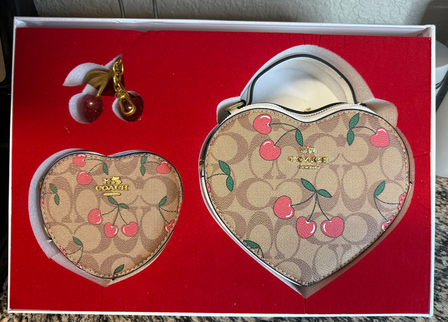 Coach Heart Bag