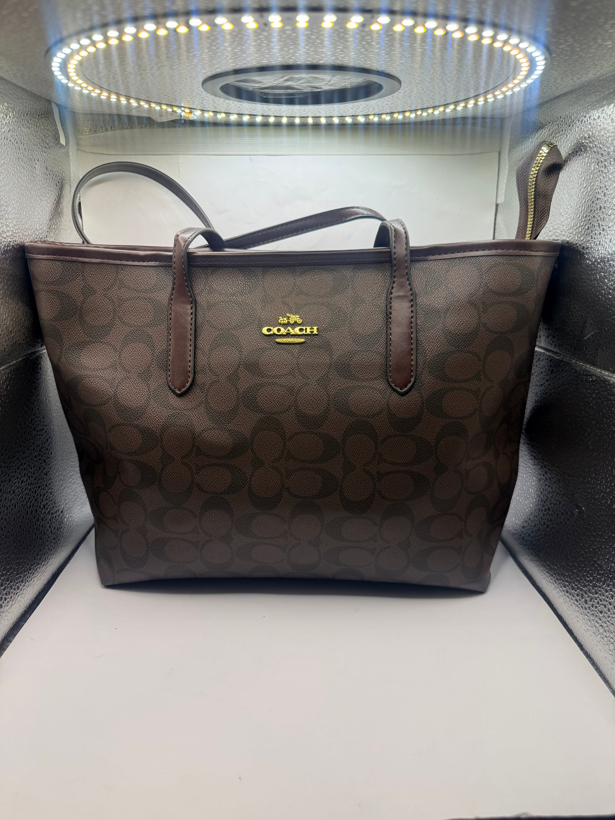 Brown Coach Handbag