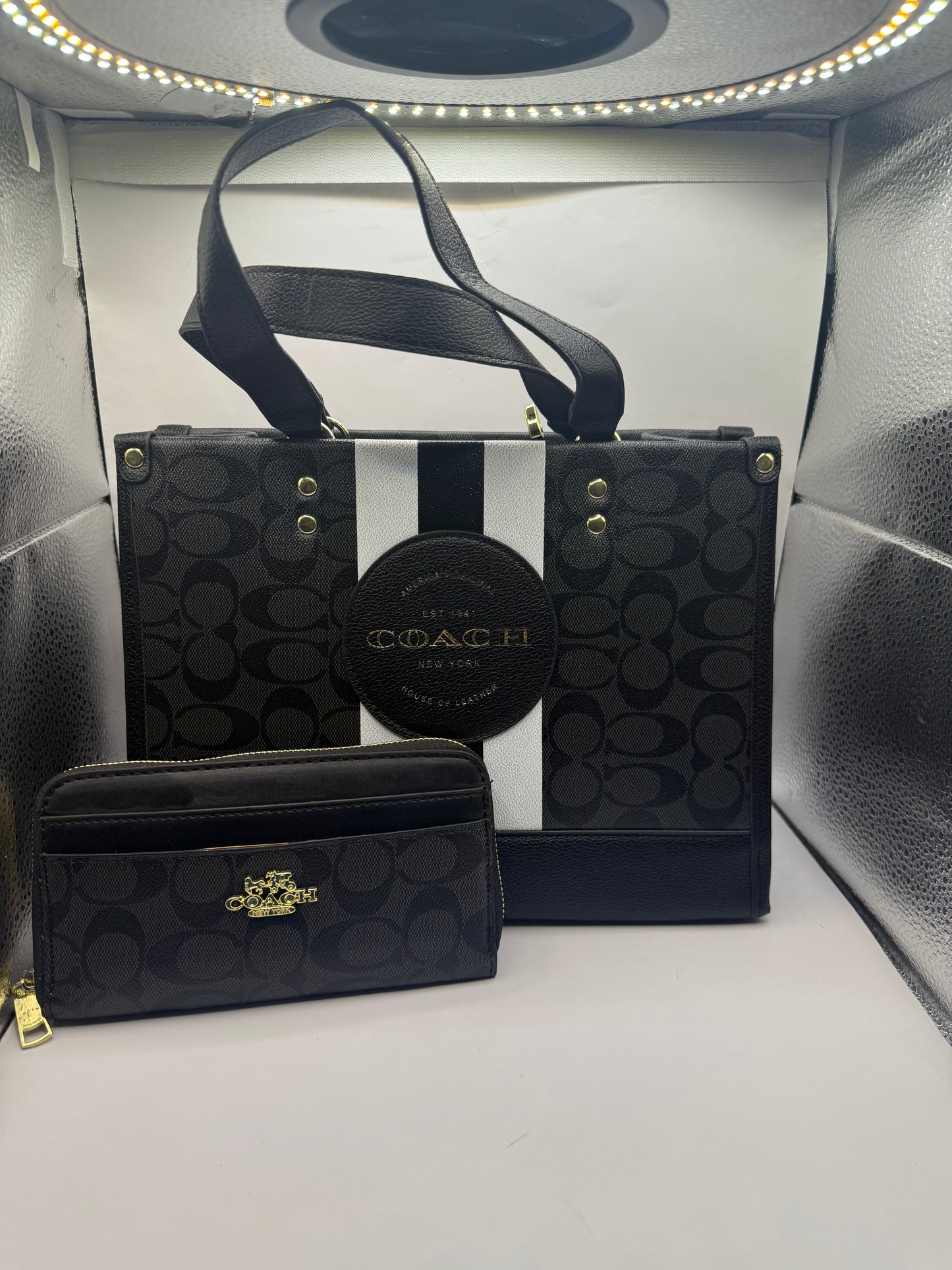 Coach Handbag With wallet