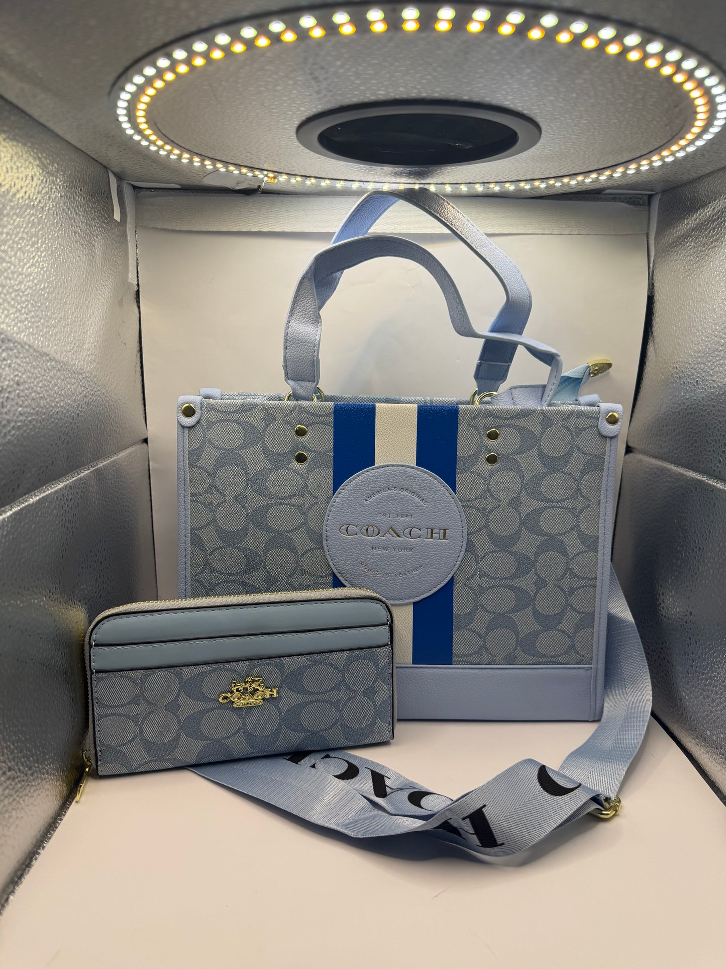 Coach Handbag With wallet