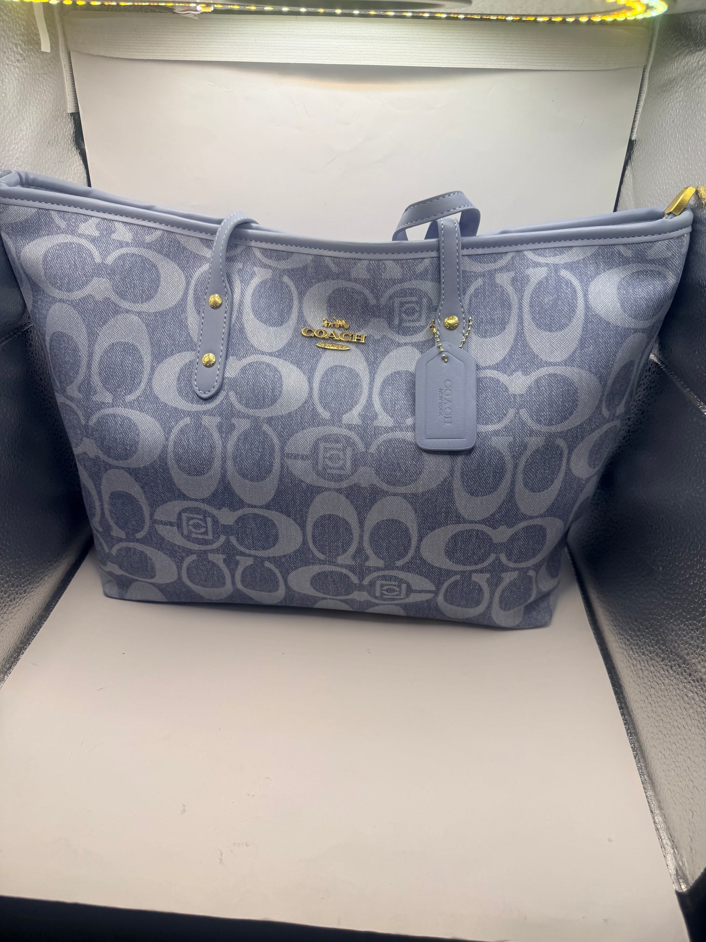Denim Tote Bag