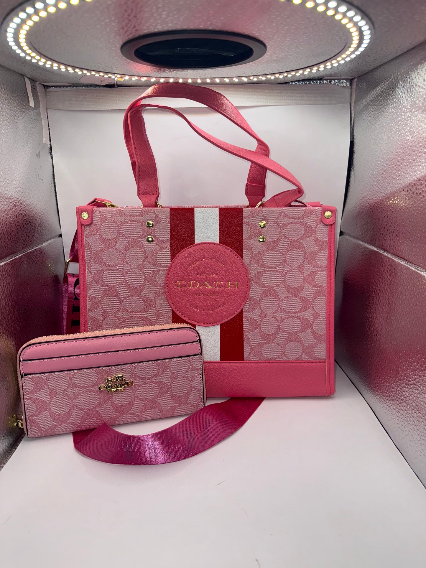 Coach Handbag With wallet