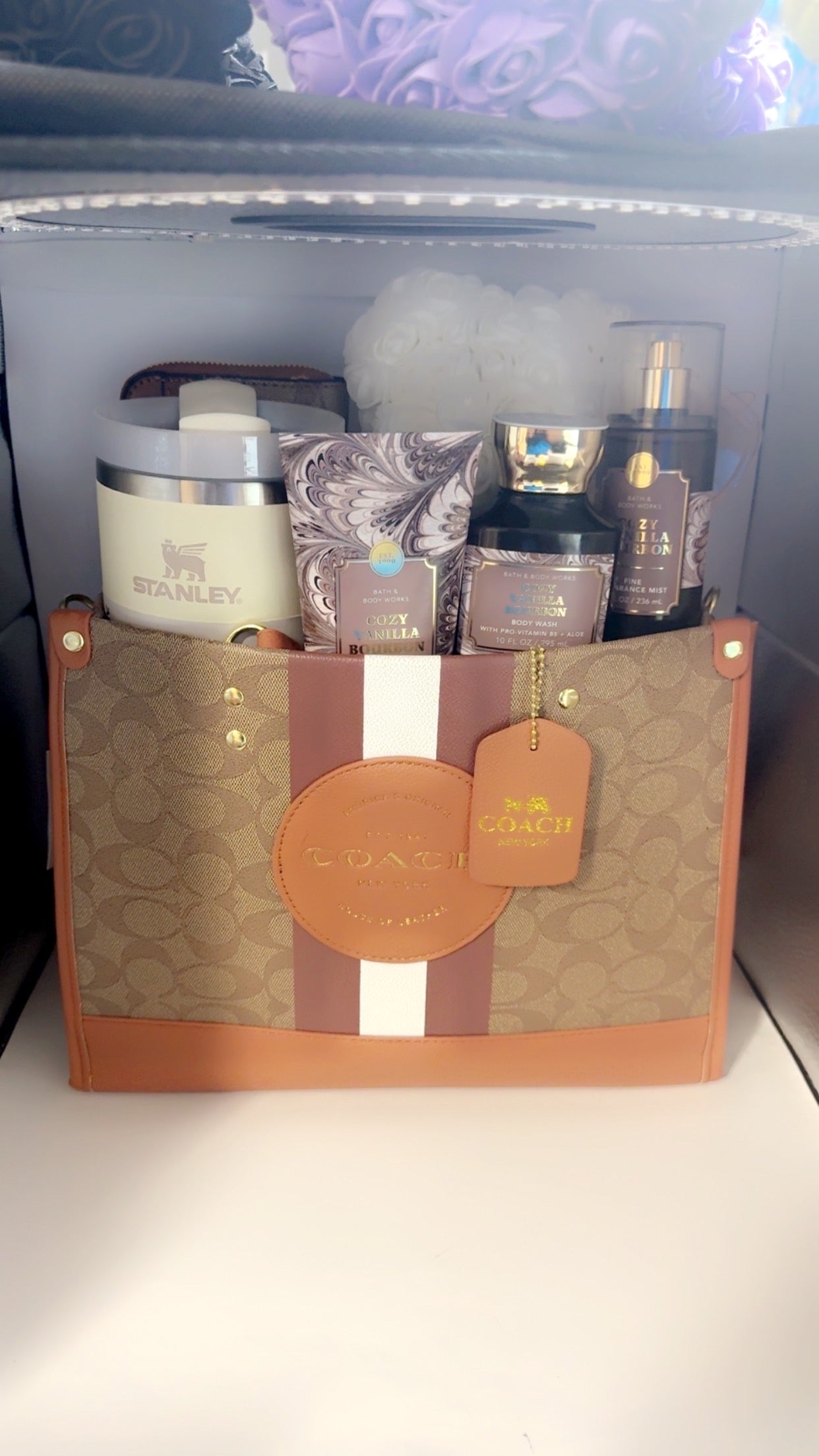 Coach Mother’s Day Basket