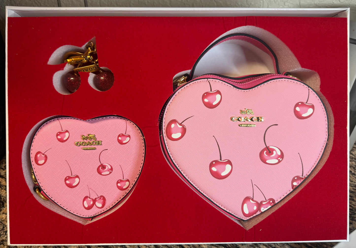 Coach Heart Bag
