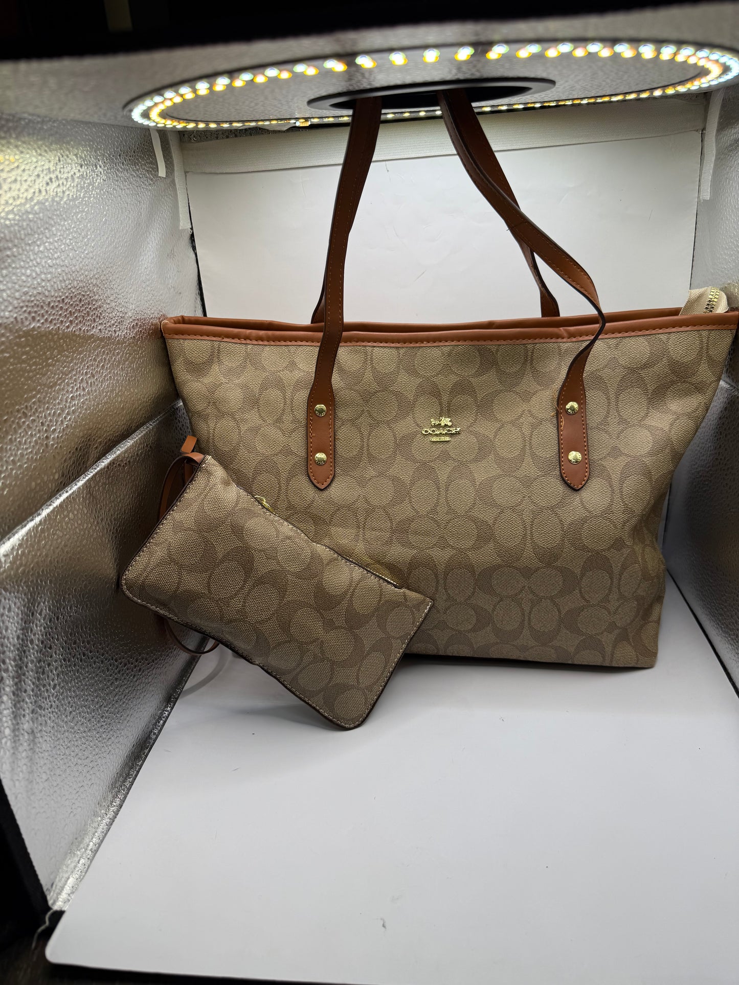 Coach Handbag with wallet