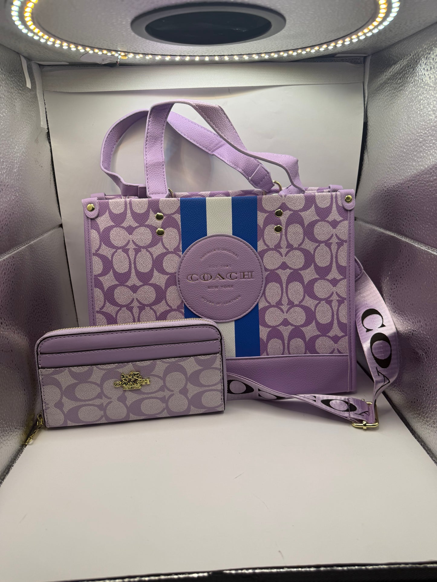 Coach Handbag With wallet