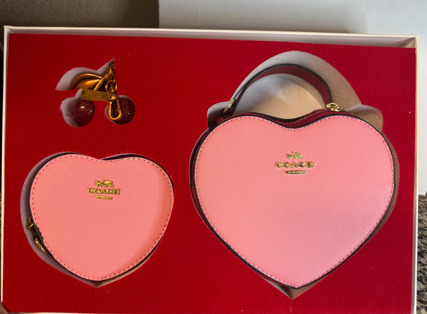 Coach Heart Bag