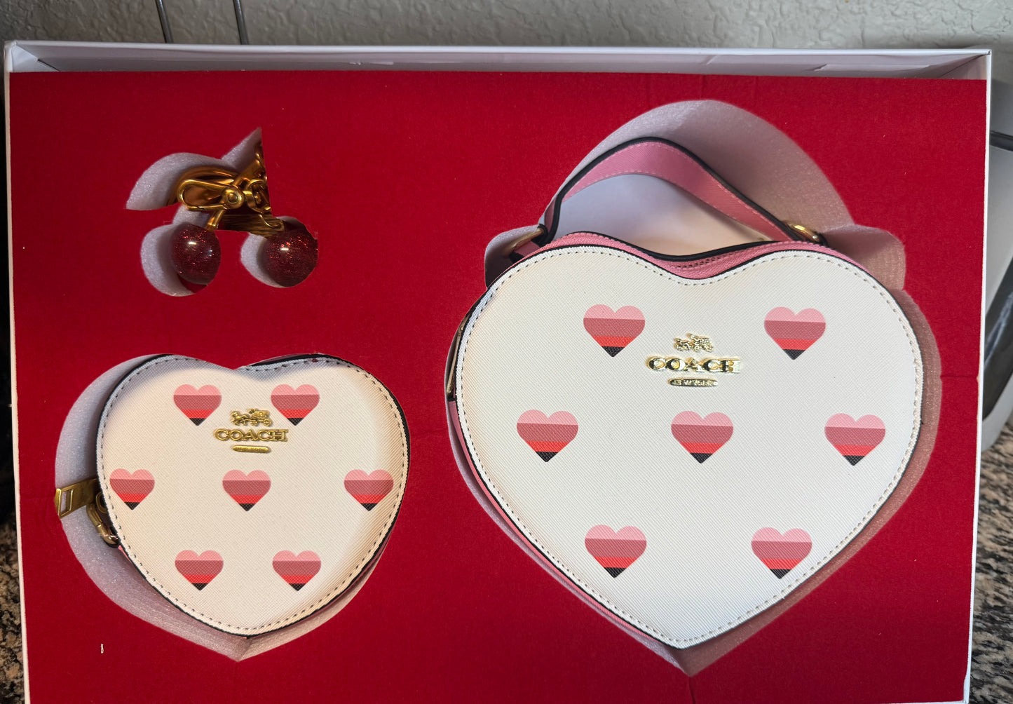 Coach Heart Bag