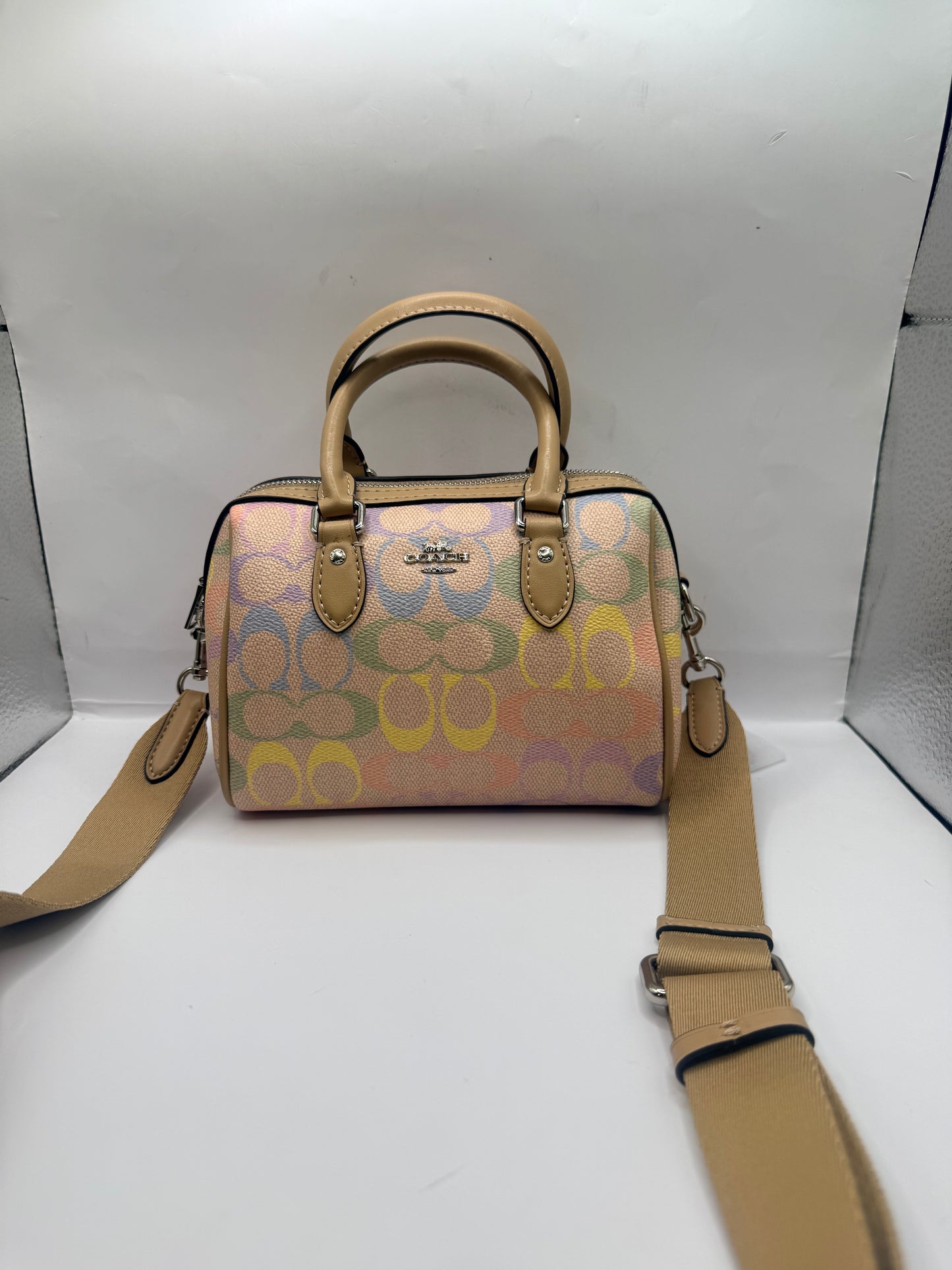 Small Coach Duffle Handbag