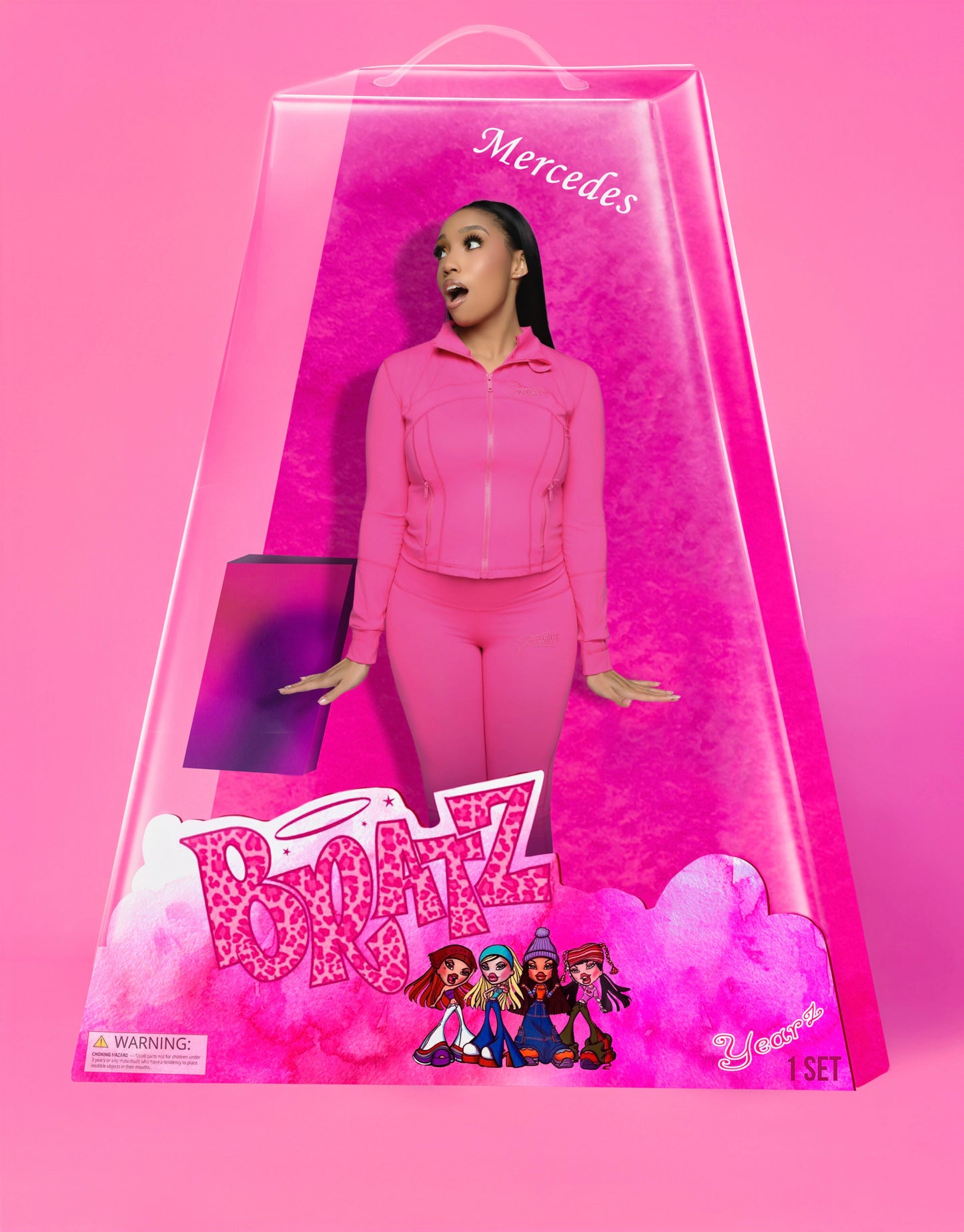 TBK Lulu Two Piece Set🩷🖤❤️🩵