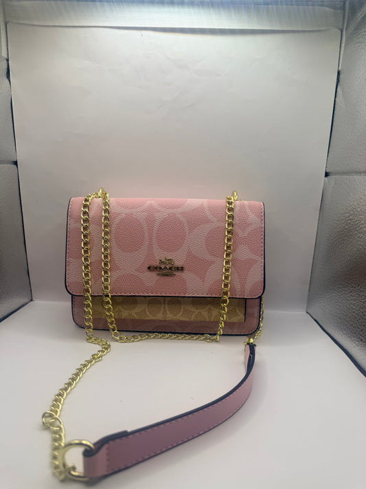 Pink Coach Crossbody