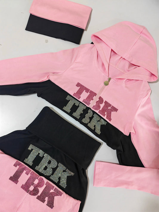 Jacket 3 pc shorts set