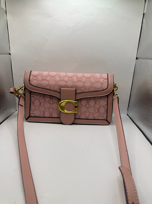 Pink Coach Tabby Handbag
