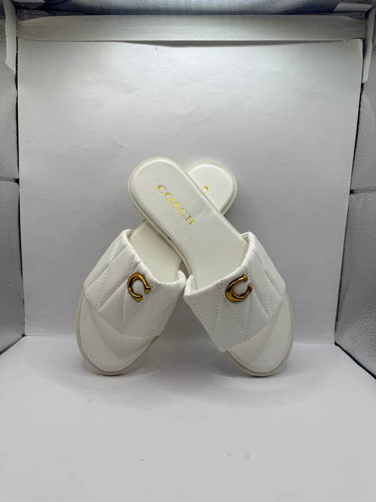 White Coach Slides