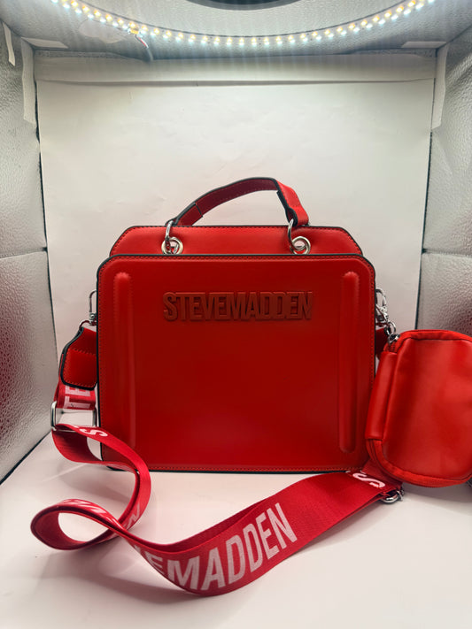 Red Steven Madden Handbag