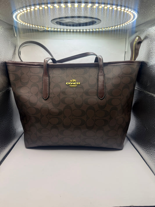 Brown Coach Handbag