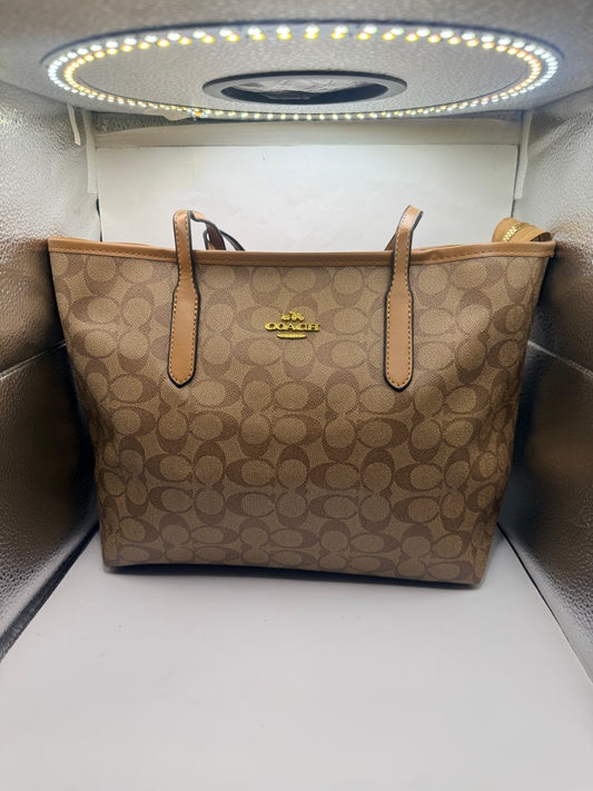 Brown Coach Handbag