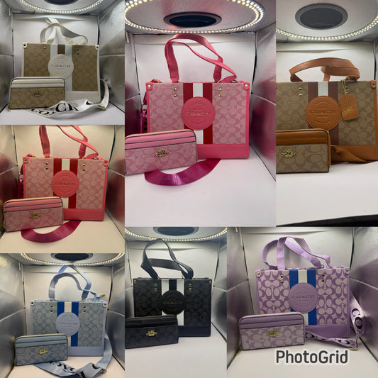 Coach Handbag With wallet