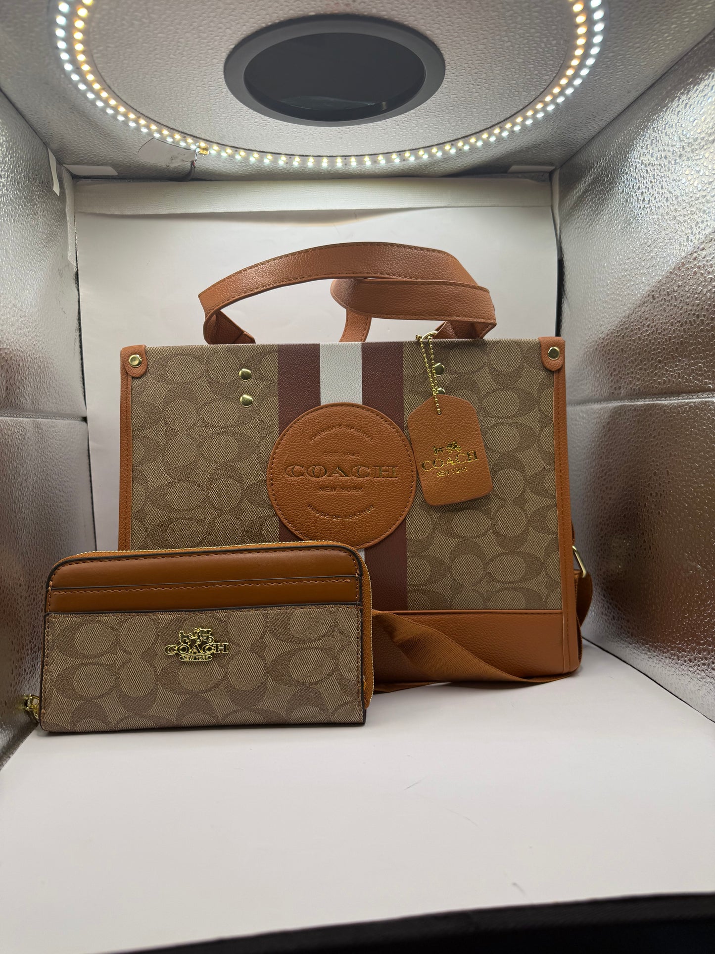 Coach Handbag With wallet