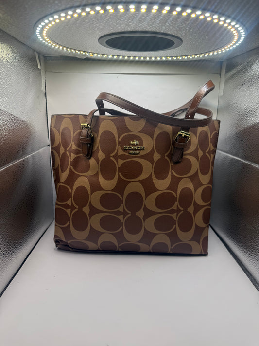 Brown Coach Handbag