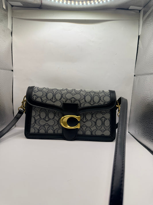 Black & Gray Tabby Handbag