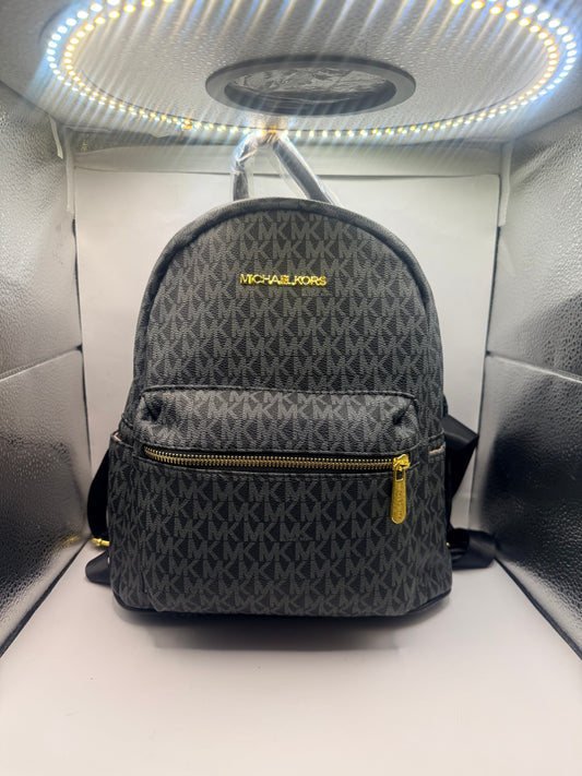 Black MK Backpack