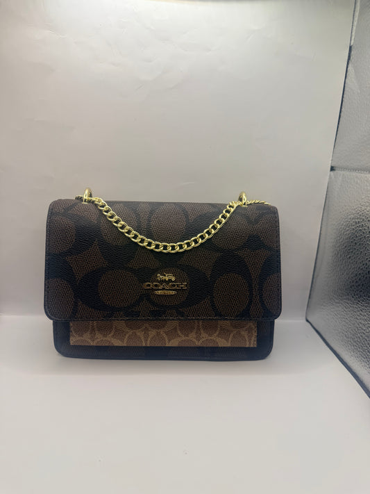 Dark Brown Coach Crossbody