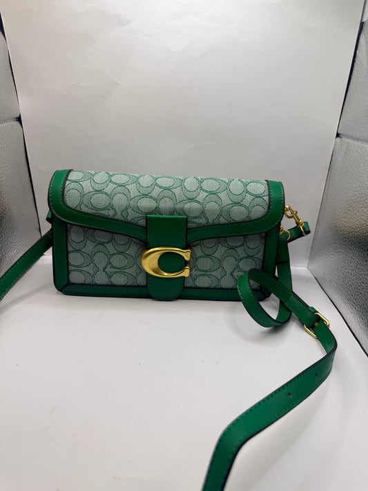 Green Coach Tabby Handbag