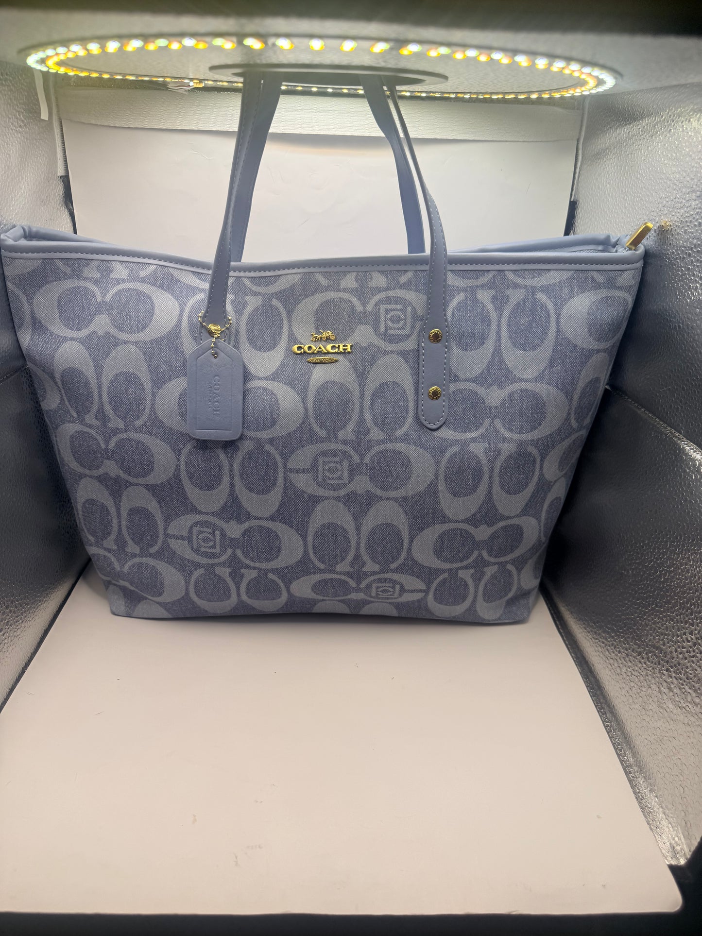 Denim Tote Bag
